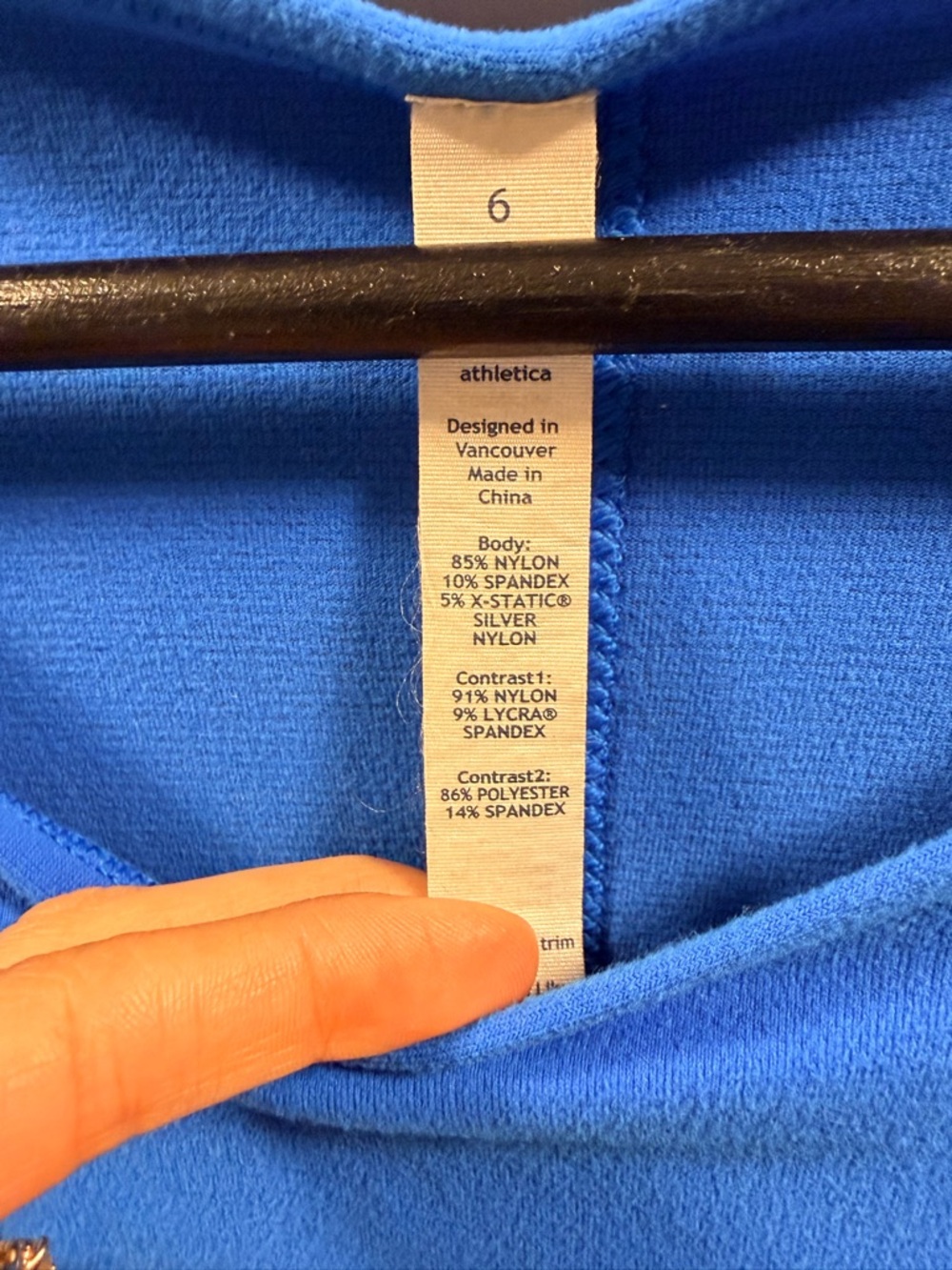 Lululemon Runder Under Long Sleeve Size 6 - Picture 3 of 4